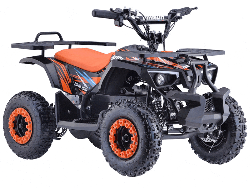 Quad Orange Rino Diamon